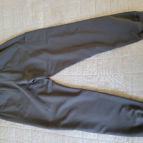 MANDALA Scrubs, High Waisted Joggers Pewter - S / Petite - Picture 2 of 3